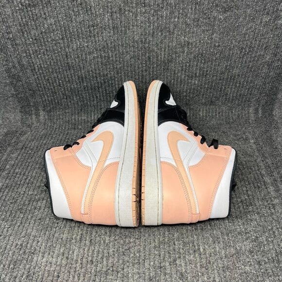 Nike Air Jordan 1 Mid Crimson Tint Black White Shoes Mens Size 10 554724-133 main image 8